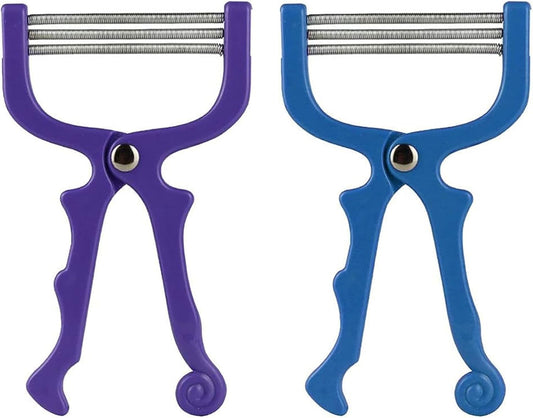 2 Pieces Handheld Facial Hair Removal Threading Beauty Epilator Tool Removal Threader Remover Spring Facial Hair Epilator Use for Women Face Hair Removing Beauty Tools Random Color